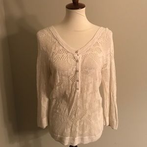 American Eagle Cream Sweater